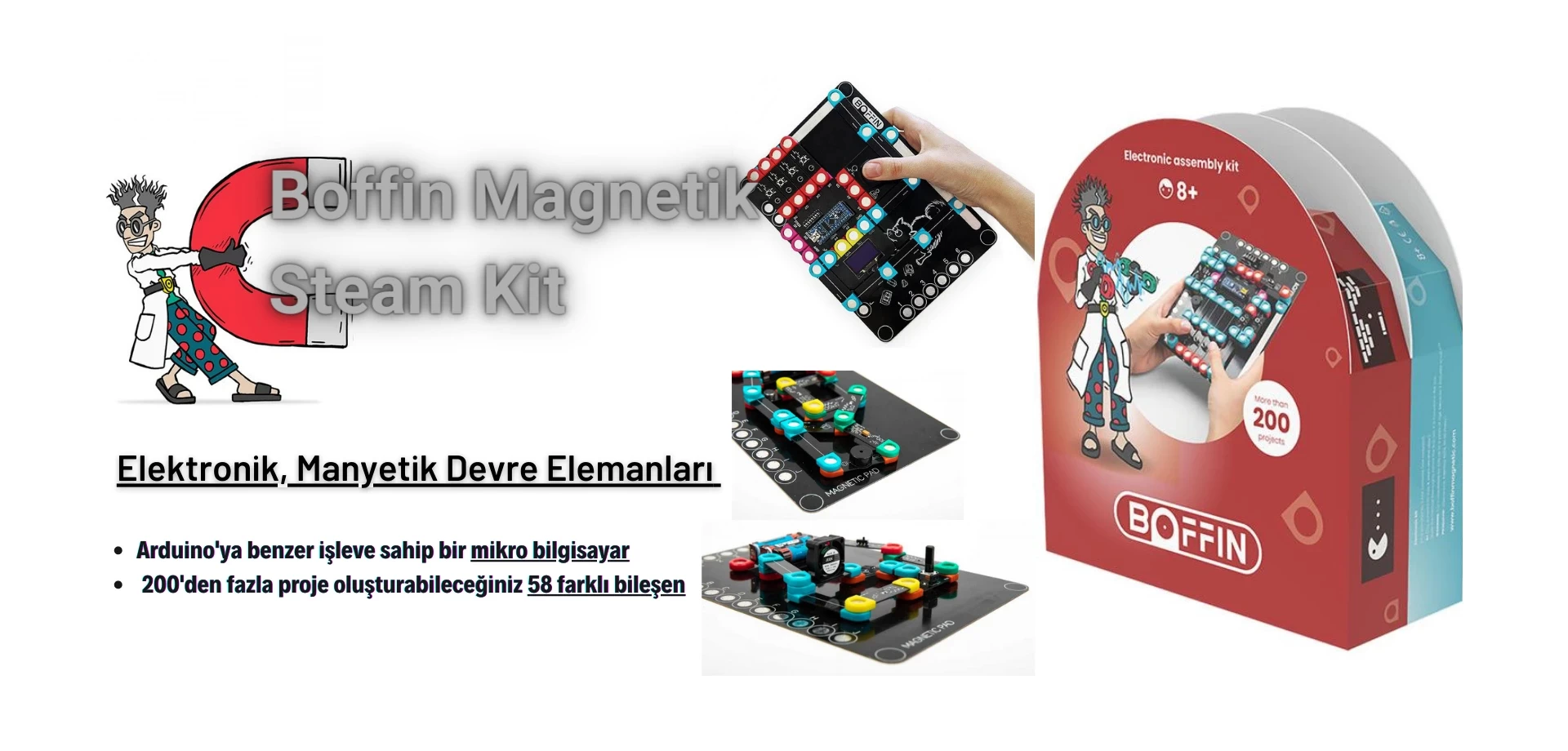 Boffin Magnetik Steam Kit